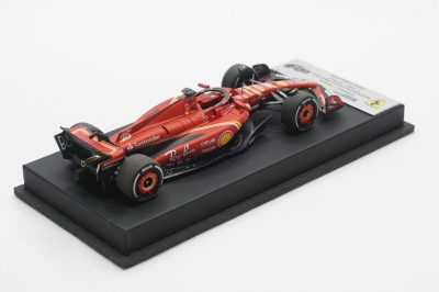 1/43 BBR Ferrari SF-24 GP australia 2024 C.Leclerc set on black leather base limited 10 pieces - Image 4