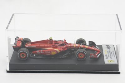 1/43 BBR Ferrari SF-24 GP australia 2024 c.sainz winner set on black leather base limited 15 pieces - Image 5